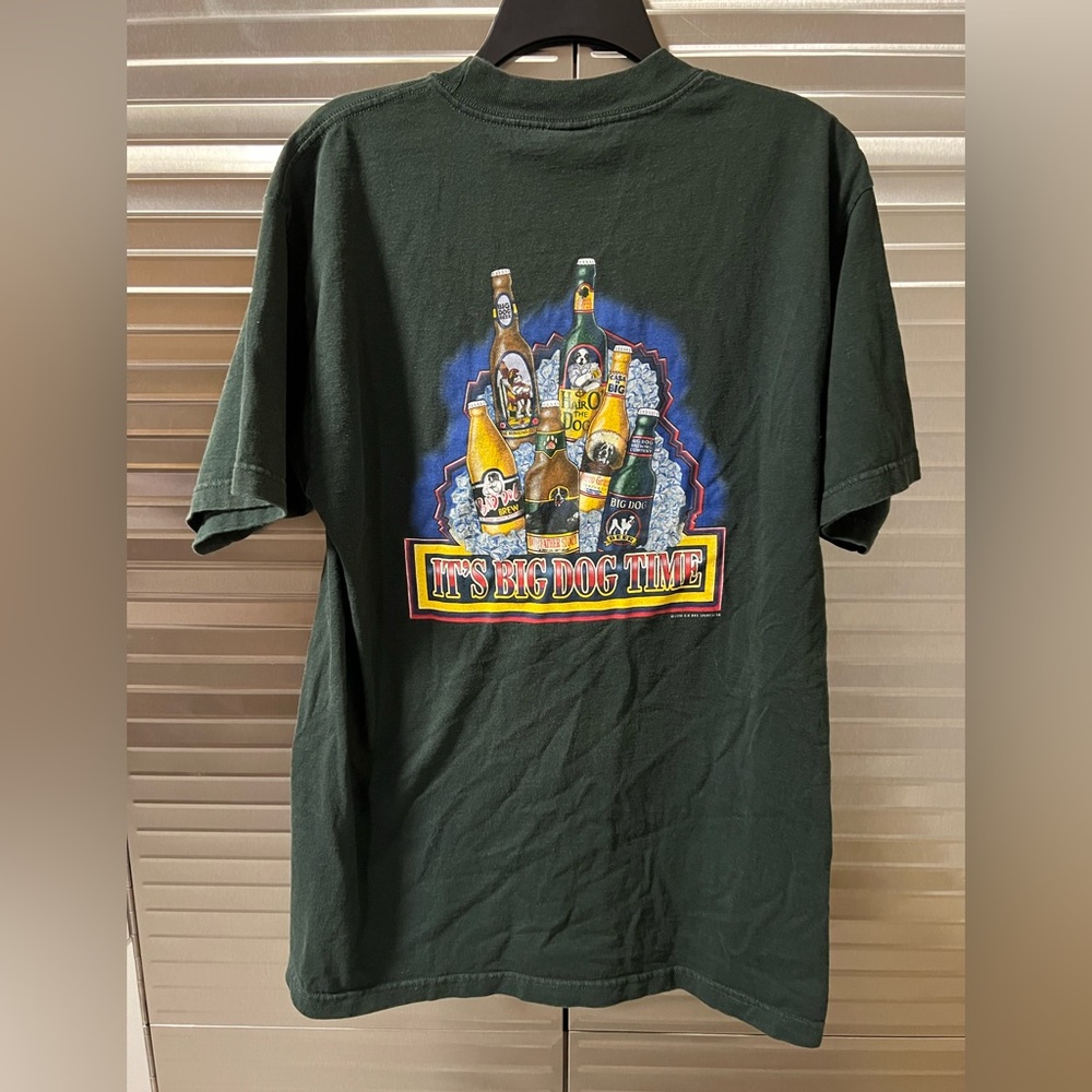 Vintage Big Dogs Beer Shirt Size Large